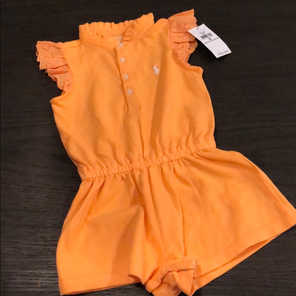Ralph Lauren Romper - 12m - NWT